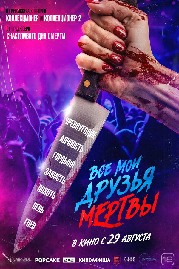 Все мои друзья мертвы постер - смотреть онлайн